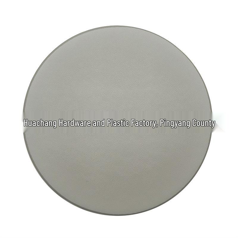 PU Heat-Resistant Non-Slip Round Leather Coaster Placemat - High Temperature Insulation Pad