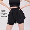 Plus-Size Women's Quick-Dry Anti-Exposure Breathable Sports Shorts
