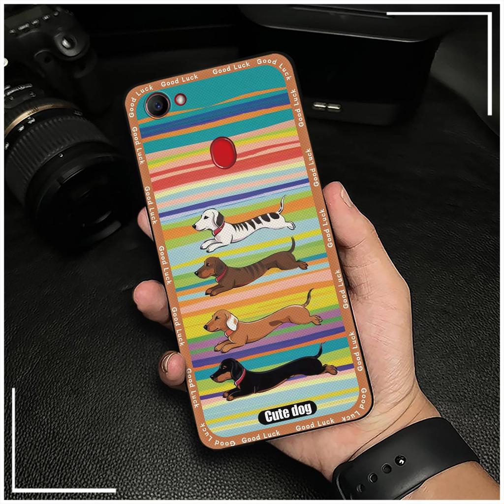 Anti-dust Cartoon Phone Case For OPPO F7 Graffiti Soft Case Silicone Protective Dirt-resistant Anti-knock Full Wrap TPU