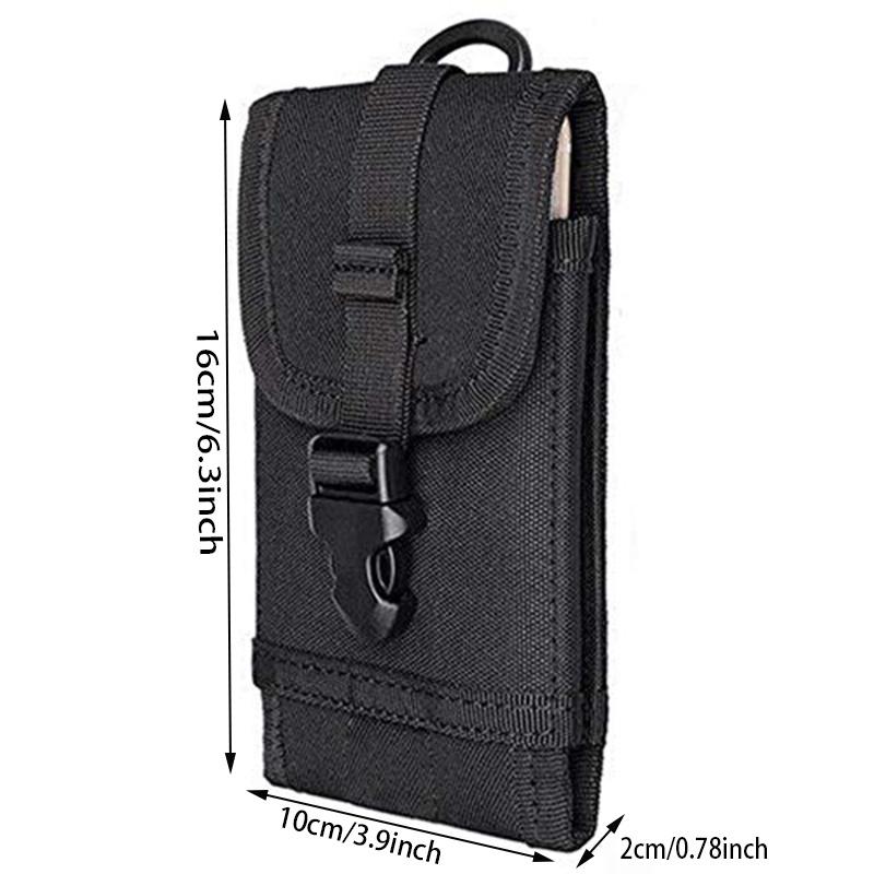 1PC Bolsa de Cinto Pack Bolsa Bolsas de Telefone Bolsa Cinto Bolso de Acampamento Cintura Pochete Bolsa de Telefone Bolso Equipamento de Caça