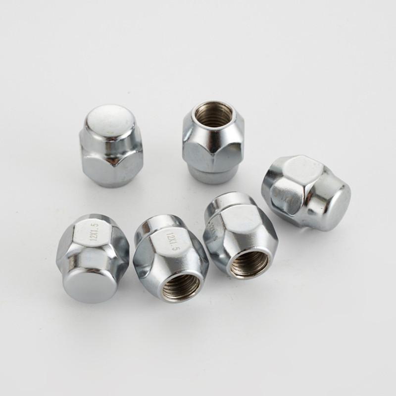 Tall 26 Mm  M12x1.5  Lug Nuts for Mazda CX-5 Mazda 3 Hyundai / Kia K2 K3 KX3 K4 K5 KX5 K9 OEM Factory Wheels Lug Nuts 21 Mm Hex