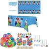 Roblox Rainbow Friends Geburtstagsfeier Zubehör Komplettes Set mit Luftballons, Kuchenaufsatz, Banner und mehr!