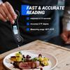 Digital Kötttermometer för Matlagning, Trådlös, Direktavläsning, Vattentät, Bakgrundsbelysning, Ultrasnabb Noggrann & 180° Vikbar Sond