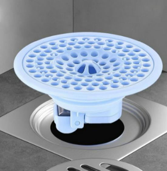 Insect & Odor-Proof Anti-Clog Bathroom Drain Filter with Fast Drainage & Hair Catcher