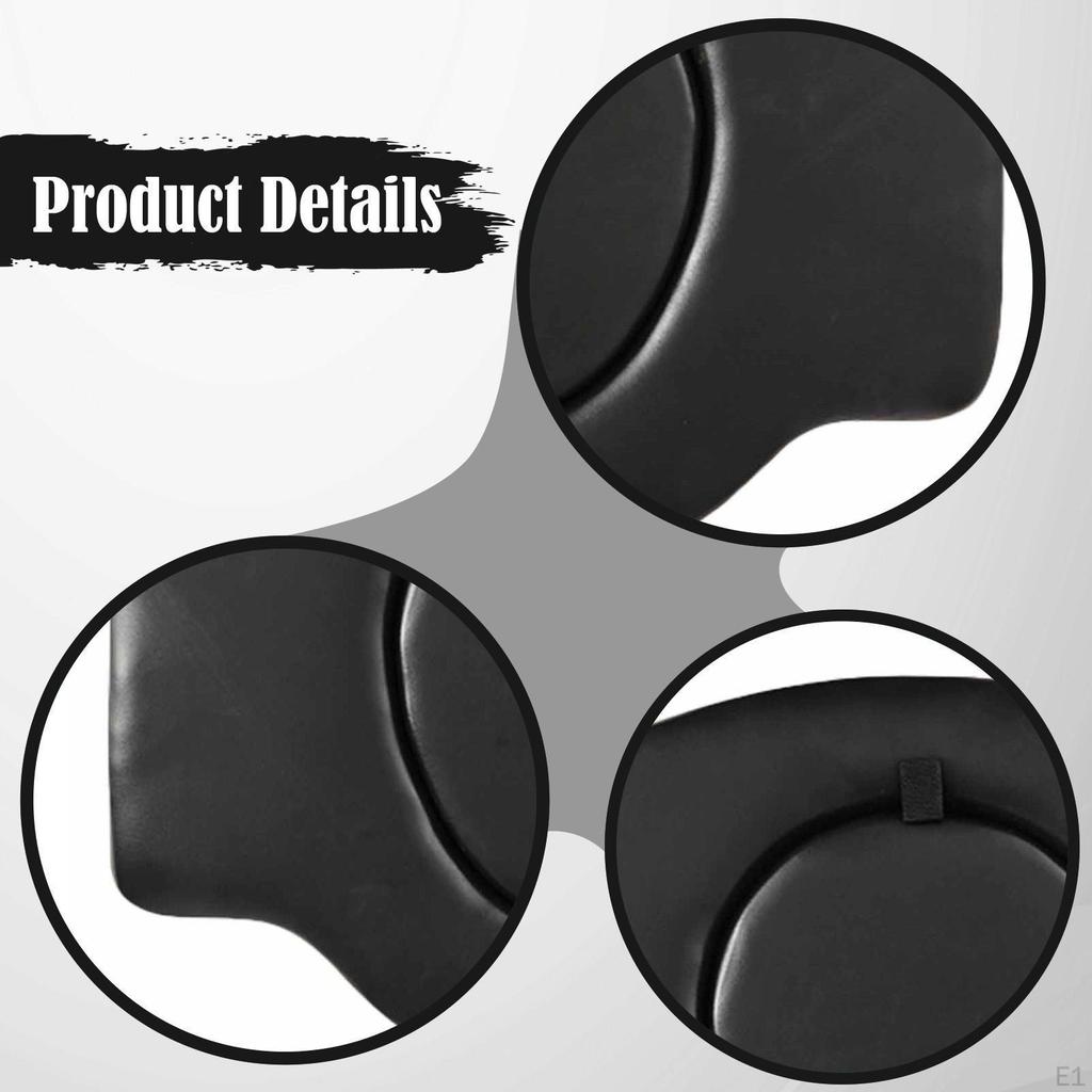 Commode Seat Cushion Chair Pad Easy Installation PU Leather Portable Toilet