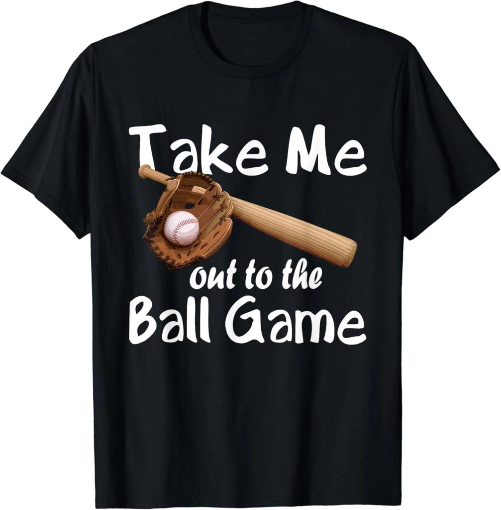 Take Me Out To The Ball Game Baseball Games Lover Gifts Unisex T-Shirt