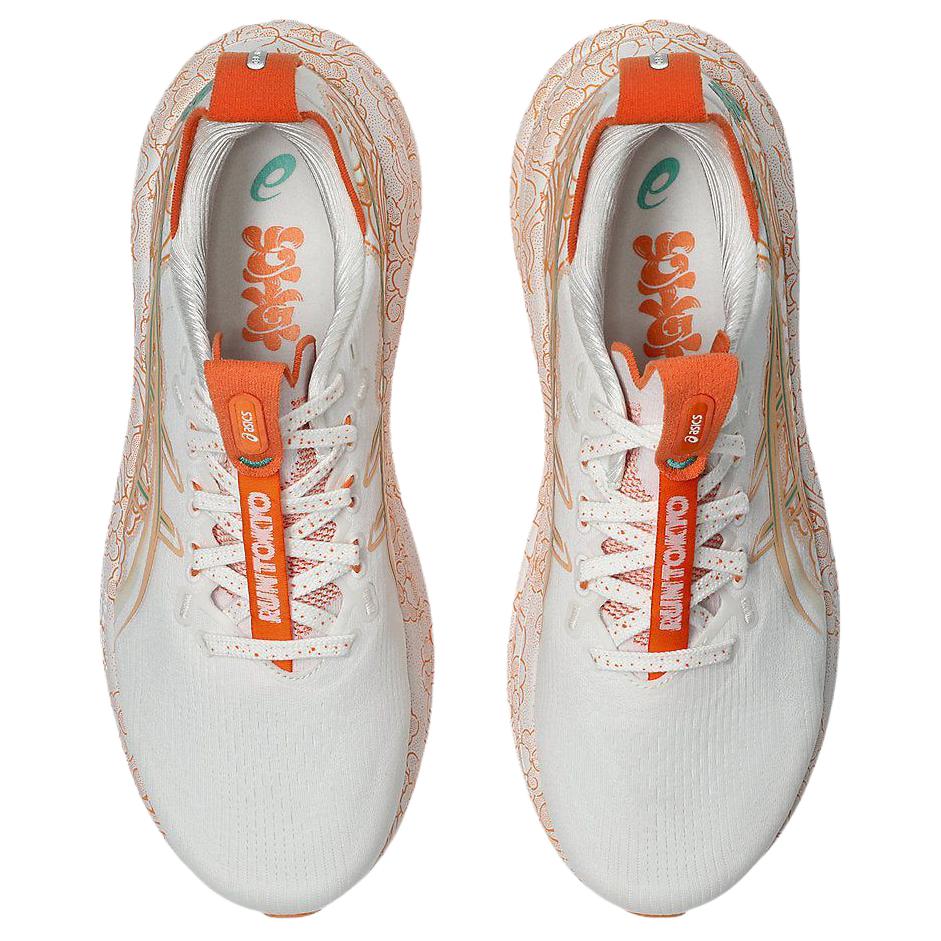 Asics Scarpe da Corsa GEL NIMBUS 28 Unisex Bianco Rosso 1013A207-100