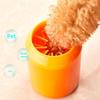 1Pcs Portable Outdoor Pet Foot Washer Paw Clean Brush Dog Paw Cleaner Cup Soft Silicone Combs Quickly Wash Foot Cleaning Bucket