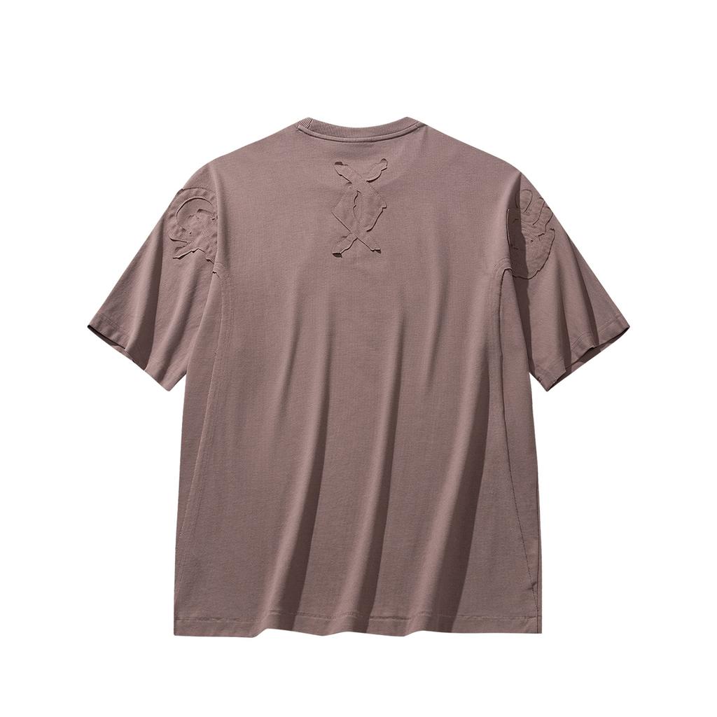 Anta Autumn Kyrie Basketball Series Casual Fashion Cotton T-Shirt Unisex Tops 972611102-4