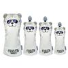 PU Leather Golf Club Covers Soft Golf Headcover Golf Protector Set Tiger Golf Cover  Men