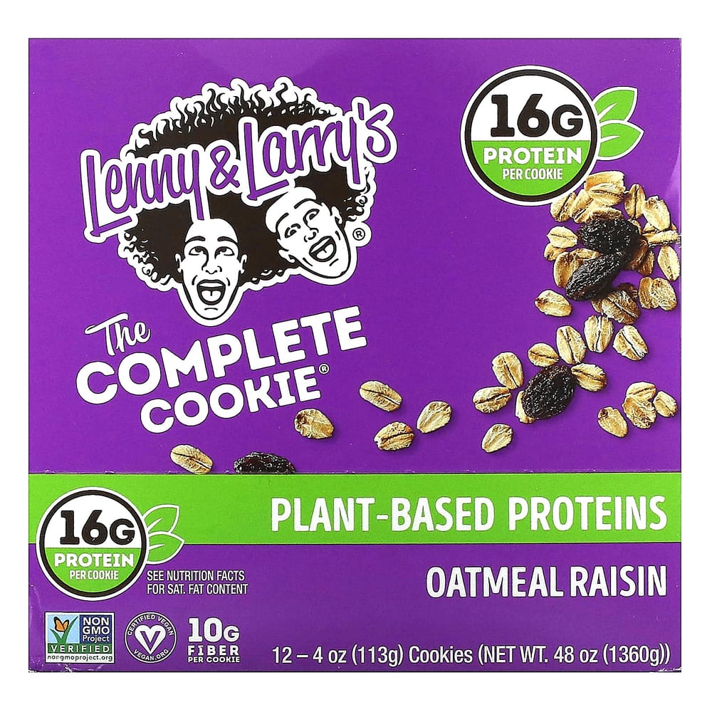 Lenny & Larry s Oatmeal Raisin Complete Cookies, 12-Pack (113g Each) 1 ea - 12 ea
