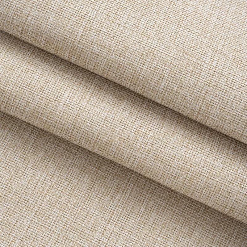 Retro Thickened Linen-Cotton Fabric: Solid Color 1.8m Wide for Sofa Covers & Tablecloths