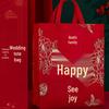 Red Handbag Wedding Favor Candy Box