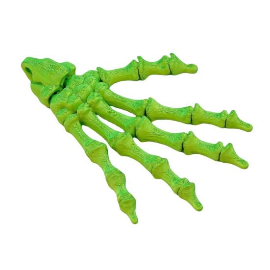 Ghost Hand Decoration Realistic 3D Printed Skeleton Hand Model Haunted House Ornament DIY Project Accent
