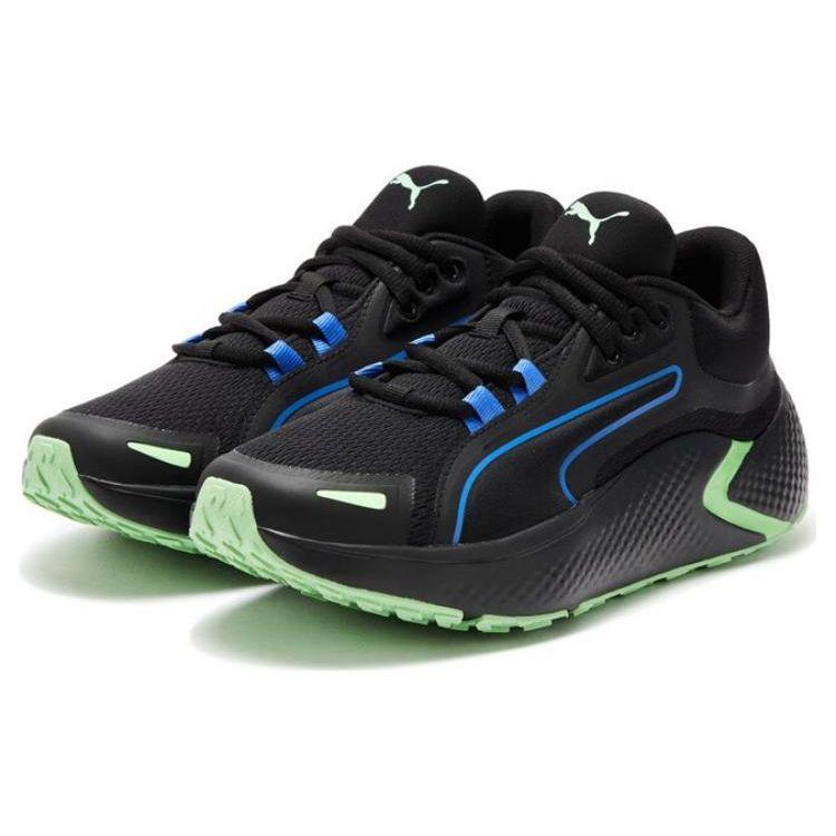 Puma Softride Pro Coast Comfortable Fabric Leather Slip-Resistant Durable Low-Top Casual Running Shoes Unisex Sneaker Black Blue Green 377059-07