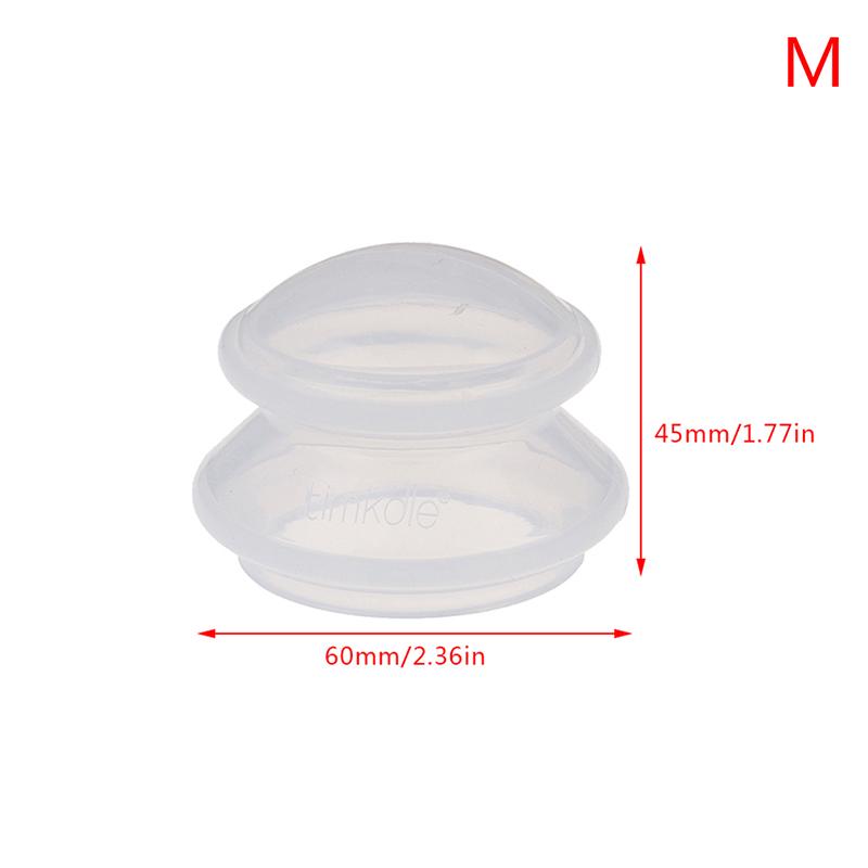 

Silicone Massage Cups Anticellulite Cups Set Vacuum Cup Set Facial Suction Cups M