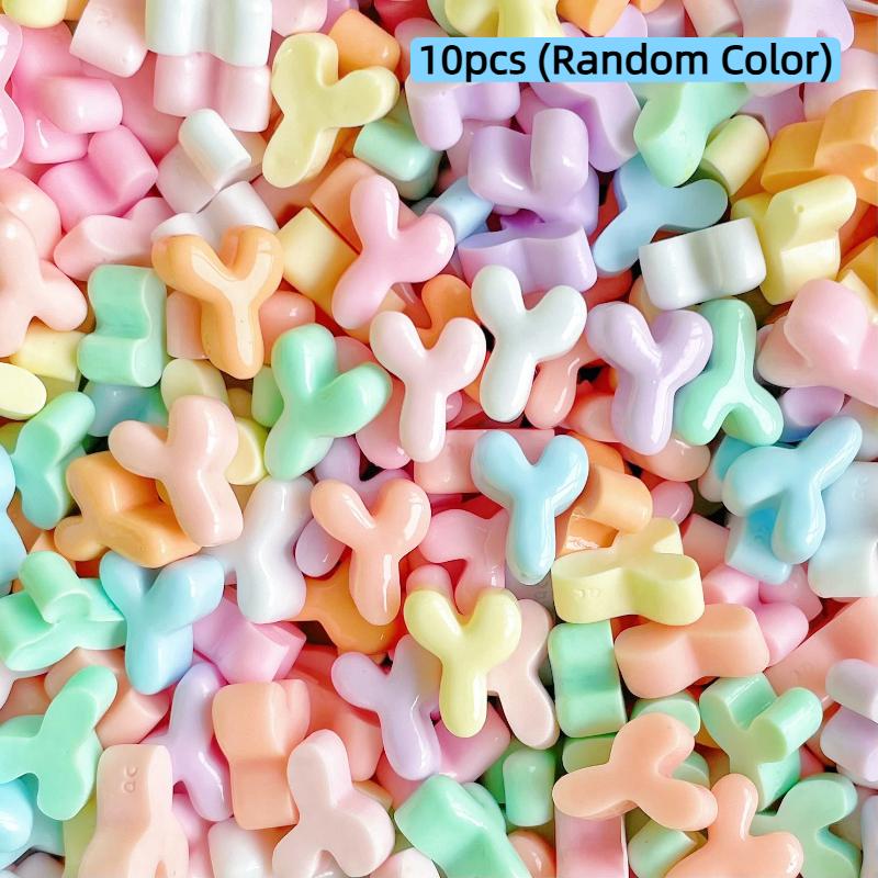 Handmade Mini Letter Charms Cute Diy Phone Cases Hair Clips Shoes Accessories Random Color