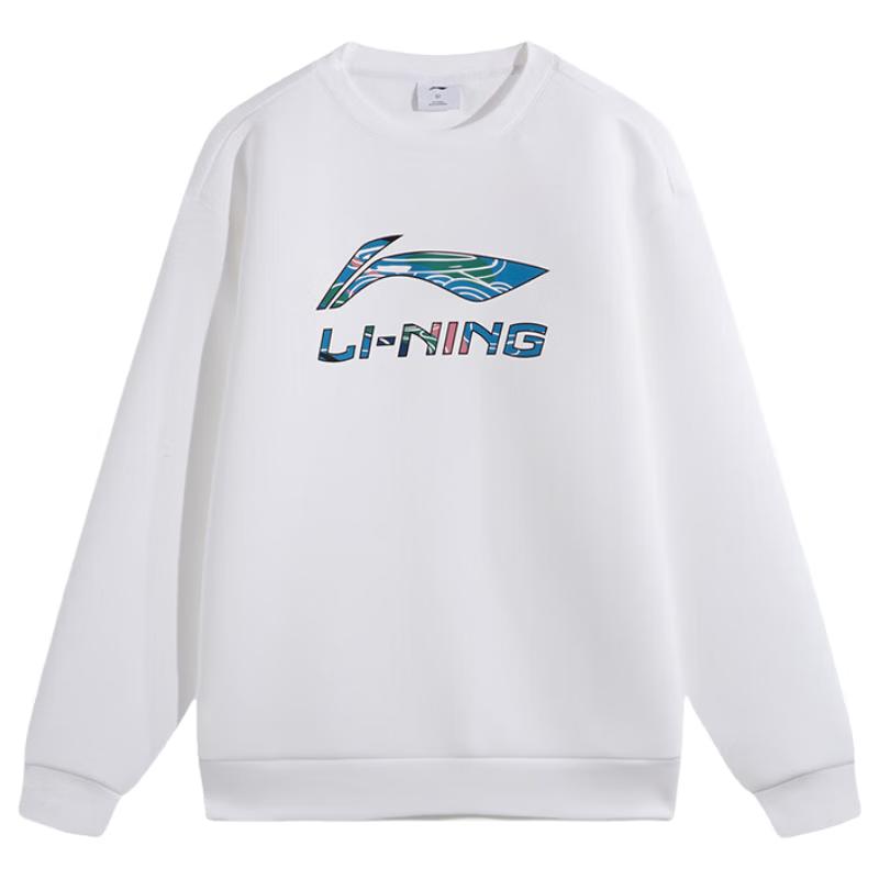 Li-Ning Men s Logo Crew Neck Sweatshirt 2XL