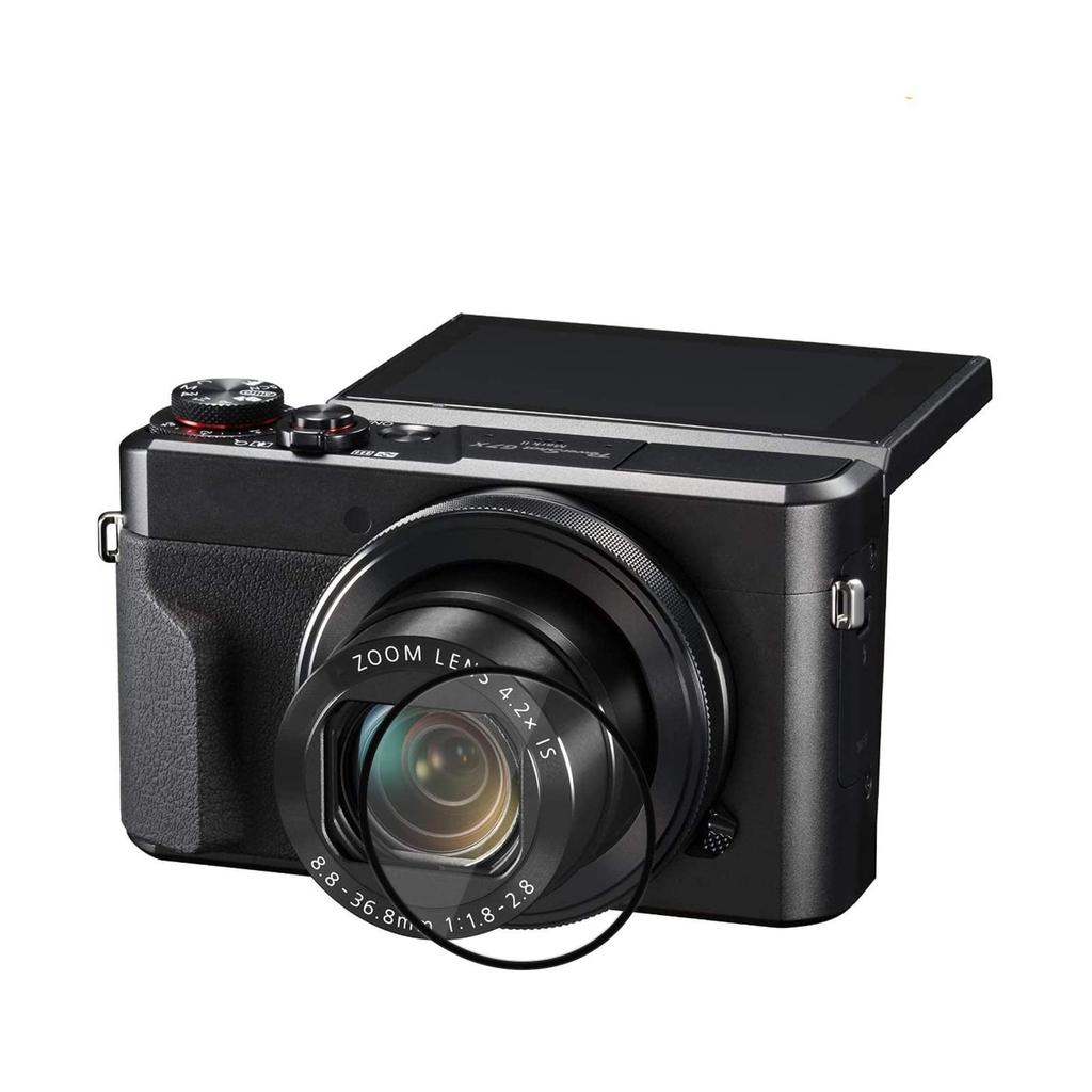 kinokoo UV Filter for PowerShot G7X Mark2 Digital 9H High Tempered Set of 2 Camera, Hardness, Transmittance, Fingerprint-Resistant, Bubble-Free,