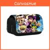 Водонепроникна пенал-сумка з візерунком з аніме Jojo's Bizarre Adventure з кількома кишенями для письменників та студентів