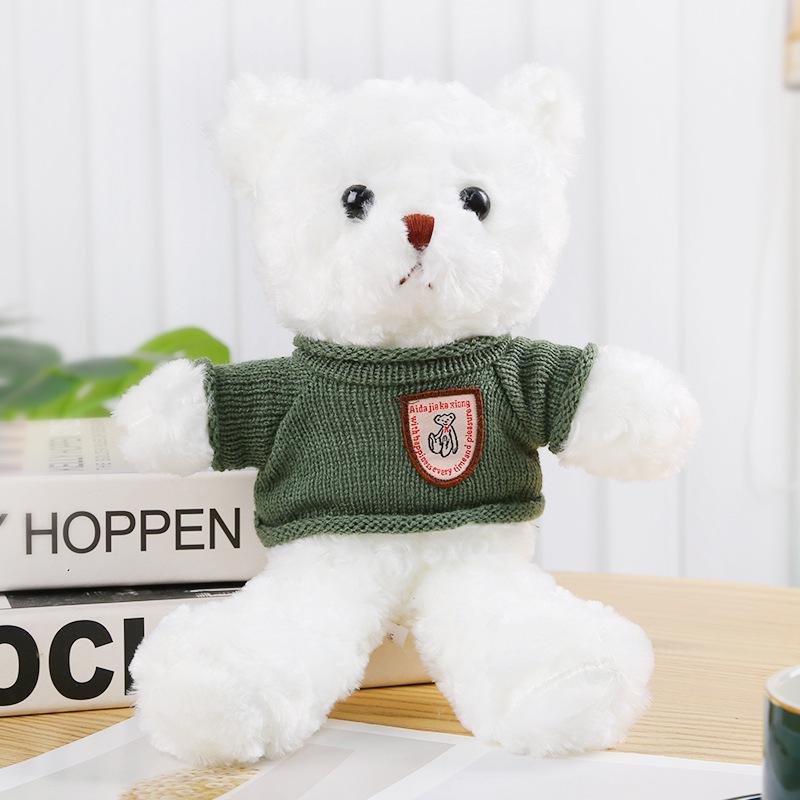 Teddy Bear Plush Hoodie Doll - Cute Activity Gift with Logo Print