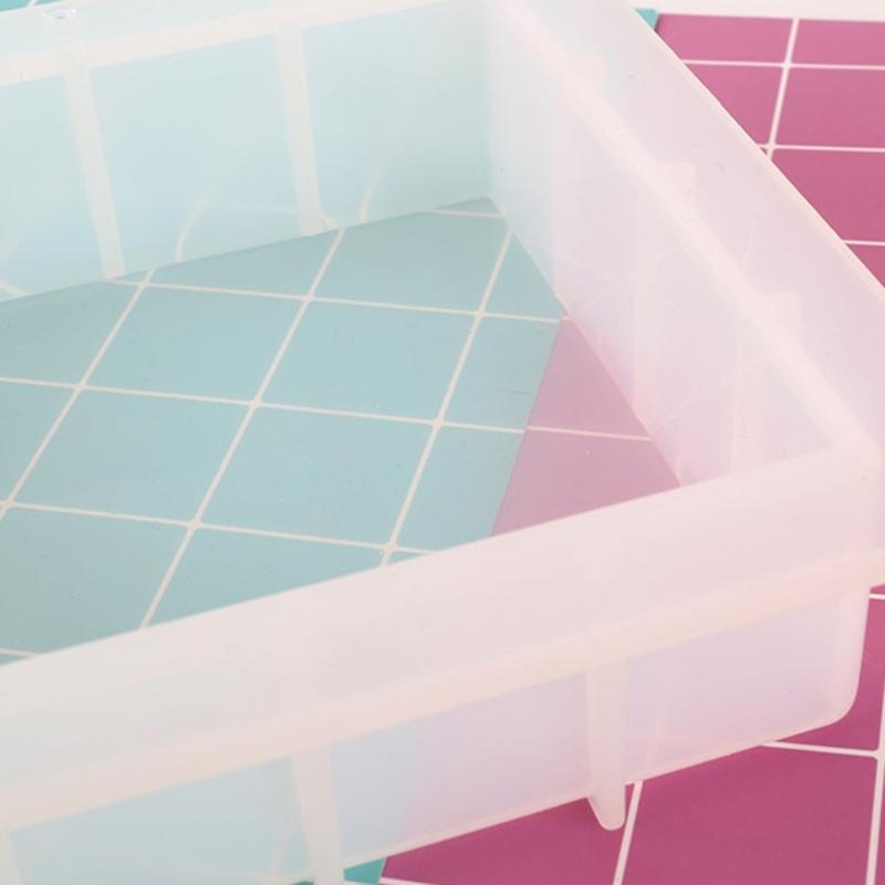 6inch Square Silicone Mold Wax Melt Polymer Aromatherapy Making Handmade Cupcake Chocolate Handicraft Making Mould