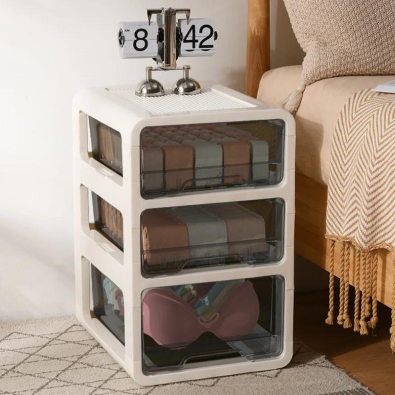 Drawer Style Storage Box for Household Underwear Transparent Bras Socks Classified Storage Box Underwear Storage Cabinet