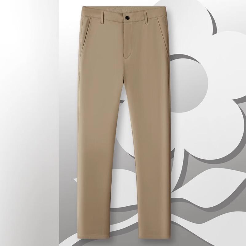 

MONTAGUT Men s Summer Casual Cool-Touch Trousers 33