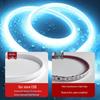 220V Outdoor Waterproof LED Strip Light, COB Linear Soft Light for Living Room Ceiling, High Brightness Ambient Lighting