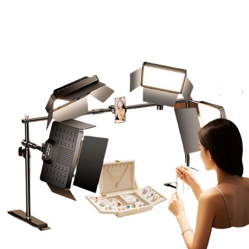 Broadcast Fill Light: LED Desktop Top Light for Live Room Photography and Professional Lighting
