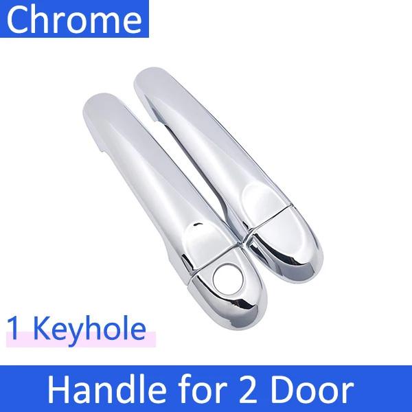 Door Handle Cover For Nissan Juke F15 2011~2019 Chrome Exterior Door Handles Car Accessories Stickers 2014 2015 2016 2017 2018