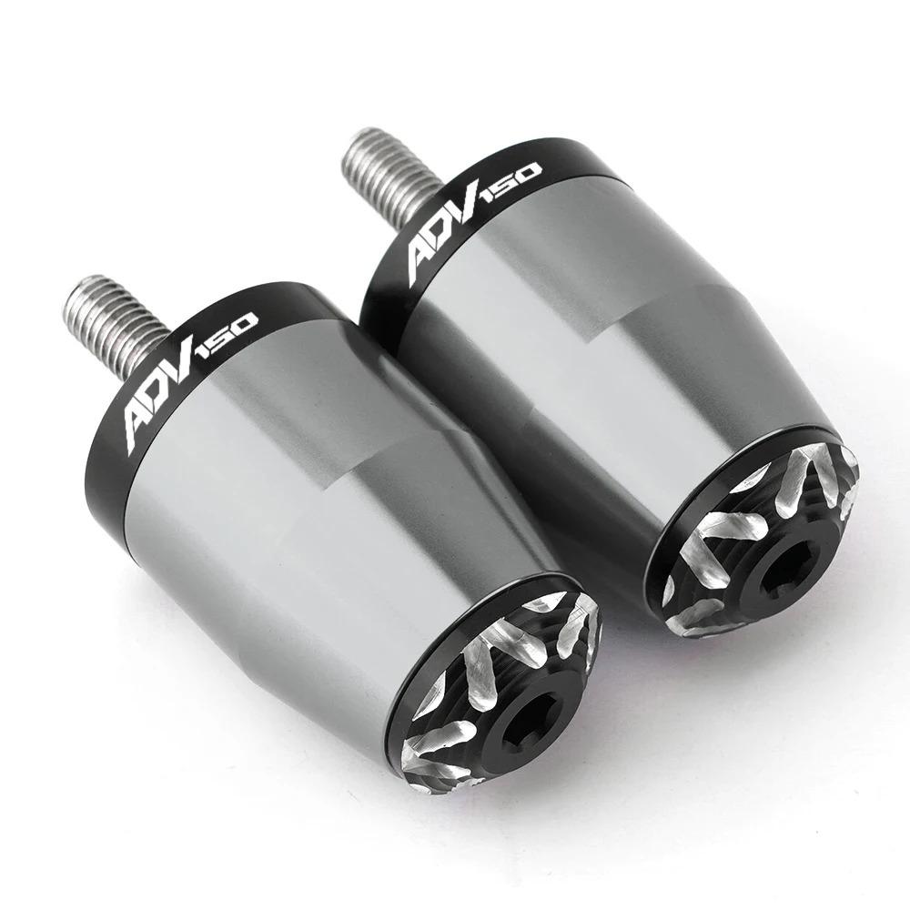 For Honda ADV 150 ADV150 All Years Motorcycle accessories CNC Balanced Handlebar Counterweight Plug Slider Handle Bar Ends Grips