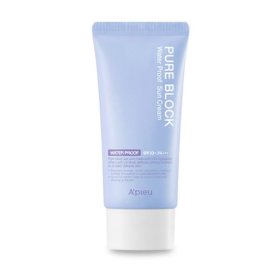 A’PIEU Pure Block Natural Waterproof Sunscreen SPF50+ PA+++ 50ml