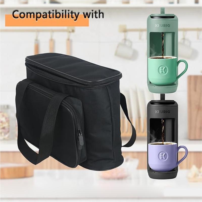Waterproof and Shockproof Portable Cover for Single Serve Coffee Machines Featuring Thick Cushioning and Sturdy Structure.