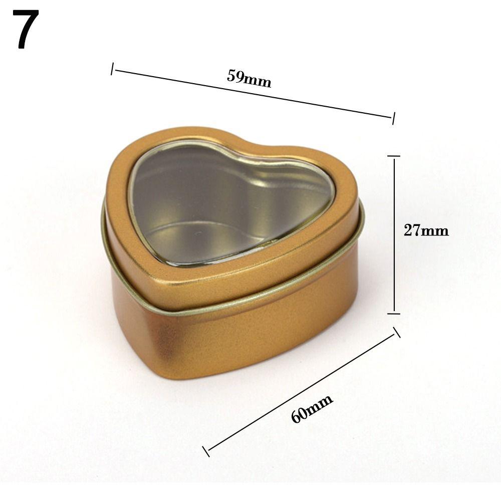 

Refillable Tea Cans 1Pc Metal Box Aluminum Tin Jar Nail Candle Cosmetic Container Candy Packaging Lid Storage Box for Cream Balm