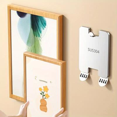 1PCS Traceless Nail Hanging Picture Special Punch-free Wedding Photo Nail-free Picture Frame Hanging Photo Frame Wall Hook Wall Nail Photo Artifact