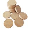 Unfinished Wooden Discs for Handmade Art Crafts Cutouts Ornaments Wedding Decors