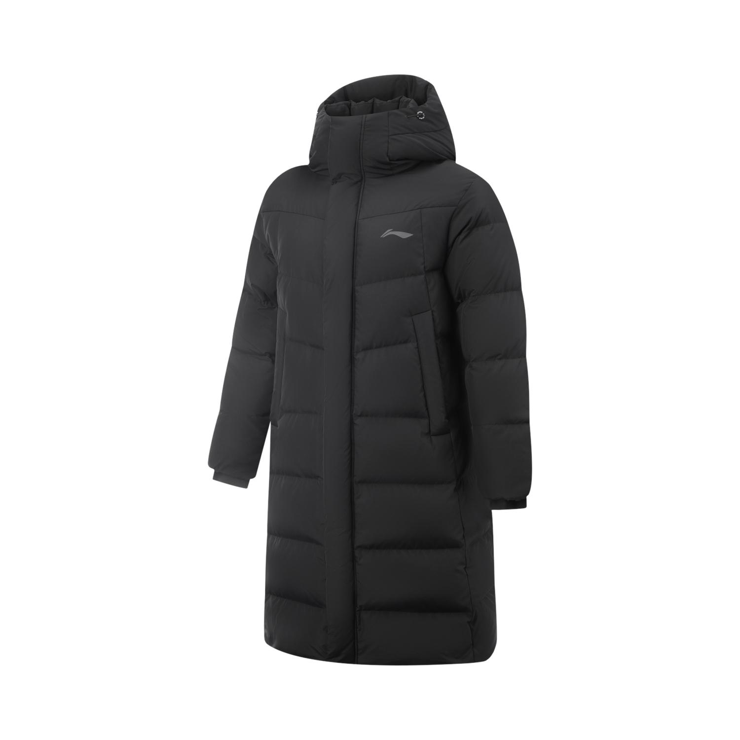 

Li-Ning Windproof Water-Repellent Warm Hooded Down Jacket With Logo Men Outerwear AYMV217-2 XXL