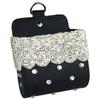 Car Diamond Inlaid Storage Bag Car Air Conditioning Vent Storage Bag Creative Diamond Storage Box Miscellaneous Box