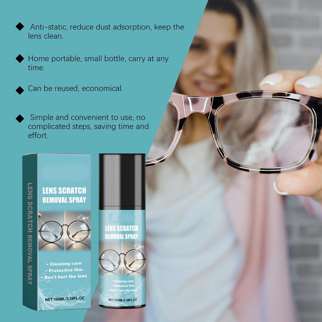 Lens Cleaning Spray Fog For Clear , Portable Spray For Lens Care And Maintenance. 100ml