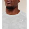 Gymshark Geo Seamless T shirT lighT Grey Smokey Grey A5a2d Gb8v