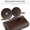 Men's lychee pattern business clutch bag