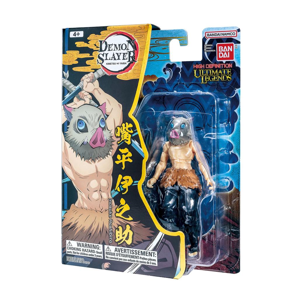 Bandai Namco Ultimate Legends Demon Kimetsu no Yaiba Inosuke Action Figure Slayer 5-inch