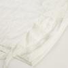 2025 Women's White Ruffled Lace Half Skirt, Holiday Style, Sexy & Slightly Sheer, Irregular Design