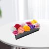 Acrylic Flower Vase Rectangular Floral Centerpiece for Dining Table, Holder Flowers