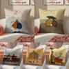 Painting SSam Toft Art Cushion Cover Linen Pillowcase Cover Soft Decor for Sofa Home Room