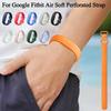 Silikon-Schlaufen Sportuhrarmband für Google Fitbit Air Gummiarmband Atmungsaktives Band Armband Correa Ersatzzubehör