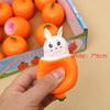 Squishy Carrot Rabbit Squeeze Telescopic Toys Kids Children'S Radish Rabbit Cup Pinch Music Toy Creative Stress Relief Gift