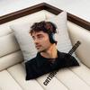 For CCharles Leclerc Throw Pillow Case Sham xcm xcm Square Car Pillowcase Pad Cushion Cover