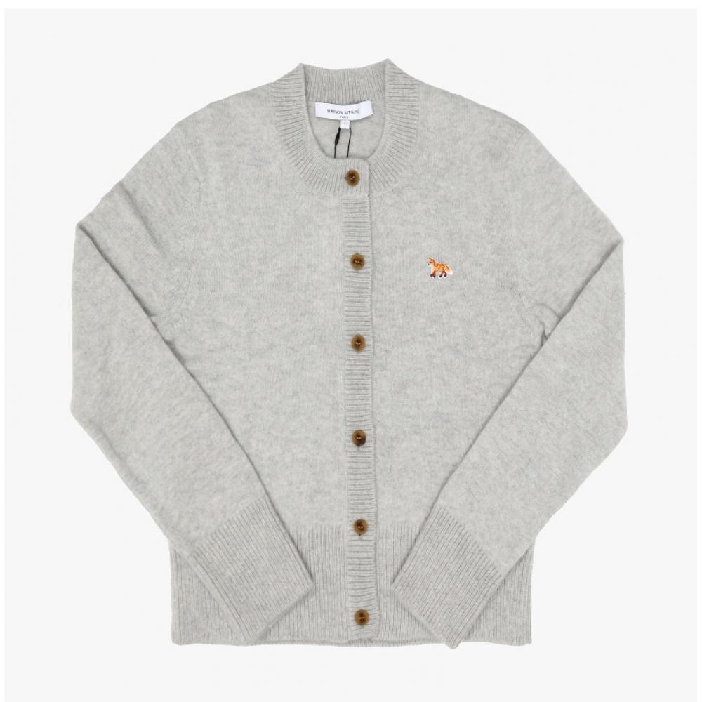 MaiSon KitSune Women S Baby Fox Patch Cardigan H120 Pw00506kt1006